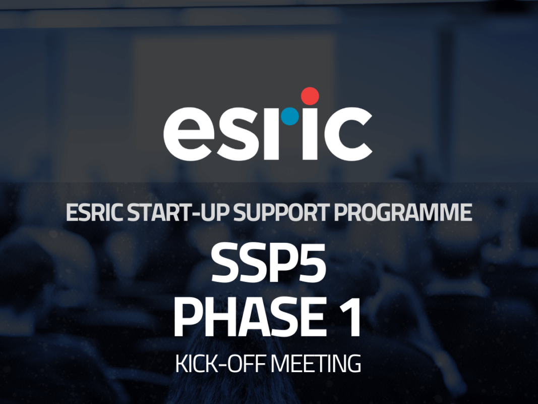 ESRIC Start up Support Programme